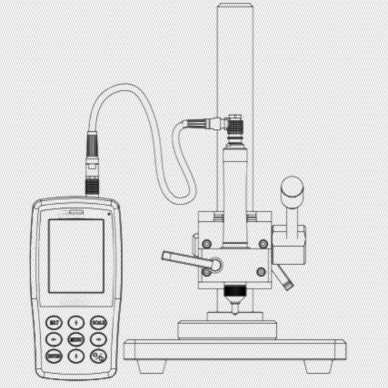 Support Pour Duromètre (testeur De Dureté) - Plateforme En Verre Trempé, Construction Acier Inoxydable Et ABS, Pour Caoutchouc, Plastiques, Cuir... - 11
